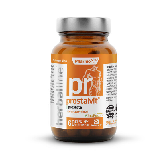 Prostalvit pentru prostată 60 capsule 27.74 g (herballine)