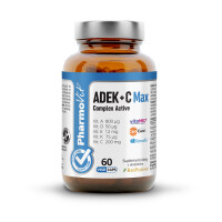 ADEK Vitamins + Vitamin C Complex 60 capsule 21.2 g (Clean Label)