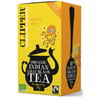 Ceai chai negru din comerț echitabil cu scorțișoară și cuișoare BIO (20 x 2,5 g) 50 g