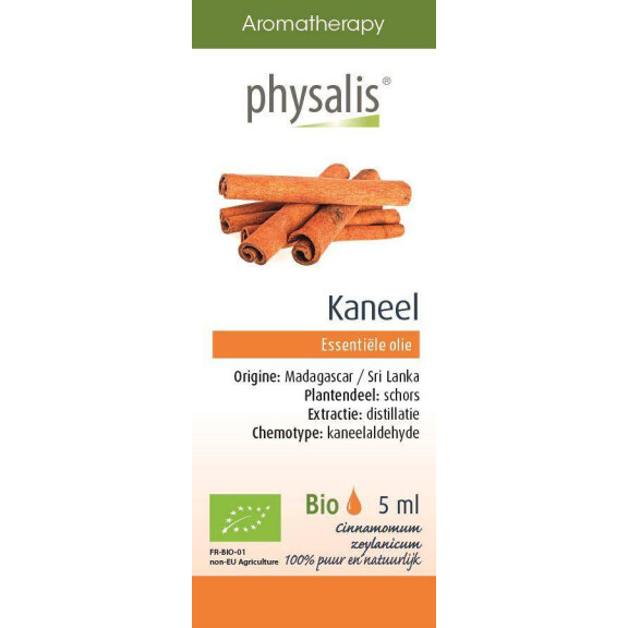 Ulei esențial de scorțișoară de Ceylon (kaneel) BIO 5 ml