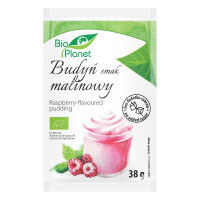 Budincă cu aromă de zmeură BIO 38 g