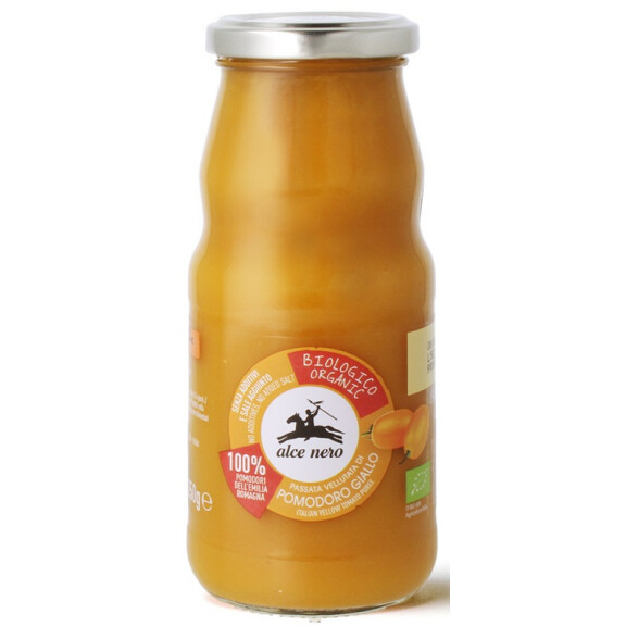 Sos passata de roșii galbene BIO 350 g - Alce Nero