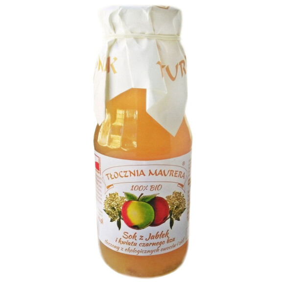 Suc de mere cu flori de soc nfc bio 300 ml