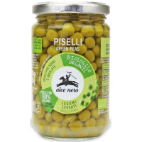 Mazăre verde în tocăniță Bio 300 G (200 G) (Borcan)