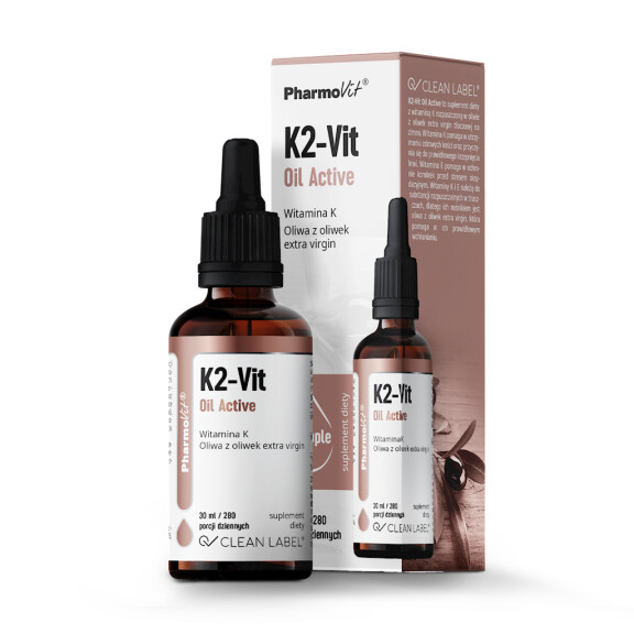 Vitamina K2 Drops (75 Mcg) Fără gluten 30 ml