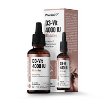 Vitamina D3 Drops 100 Mcg (4000 Iu) Fără gluten 30 ml