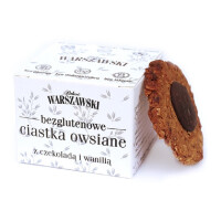 Biscuiți de ovăz fără gluten cu ciocolată 150 g - delicatesă de Varșovia - Baron Warszawski