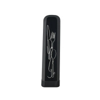 Set de tacâmuri din plastic PLA Line Art Cutlery - Chic-Mic