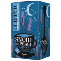 Ceai cu melisa și lavandă (sforăit și pace) BIO (20 x 1,5 g) 30 g - Clipper