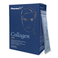 COLAGEN PENTRU BĂRBAȚI FĂRĂ GLUTEN 20 PLICURI - PHARMOVIT