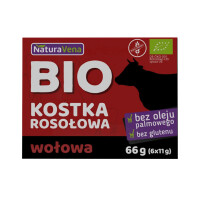 Bulion de carne de vită fără gluten BIO 66 g - Naturavena