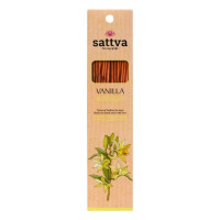 Tămâie indiană de vanilie (15 bucăți) 30 g - Sattva