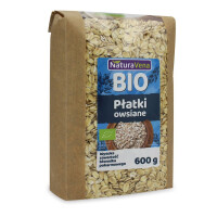 Fulgi de ovăz BIO 600 g - Naturavena