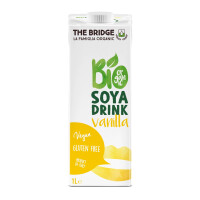 Băutură de soia cu vanilie fără gluten Bio 1 l - The Bridge