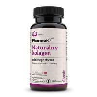 Colagen de cod sălbatic cu vitamina C fără gluten 90 capsule 36 g - Pharmovit (clasic)