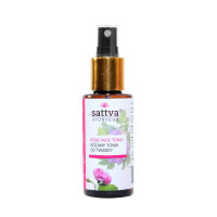 Tonic facial cu trandafir 100 ml - Sattva