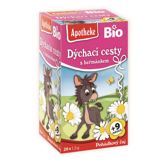 Ceai pentru bebeluși - pentru tractul respirator după 9 luni BIO (20 x 1,5 g) 30 g - Apotheke