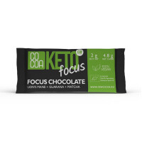 Keto focus ciocolată BIO 40 g - Cacao