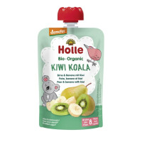 Mousse de koala kiwi într-un tub (pere - banane - kiwi) fără adaos de zaharuri de la 8 luni Demeter BIO 100 g - Holle