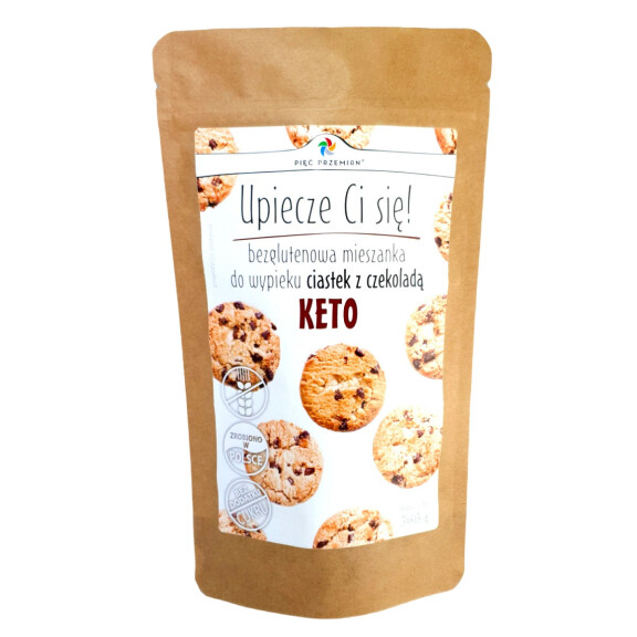 Amestec pentru prăjituri keto cu ciocolată cinci transformări, 365 g