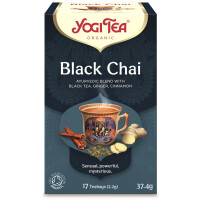 Ceai negru cu ghimbir și scorțișoară (Black Chai) Bio (17 x 2,2 g) 37,4 g - Yogi Tea