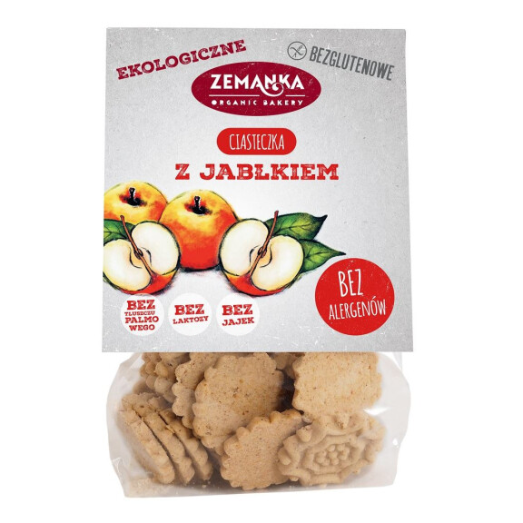 Biscuiți fără gluten cu mere BIO 100 g