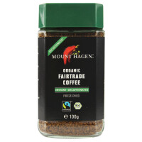 Cafea instant arabica/robusta decofeinizată, comerț echitabil BIO 100 g
