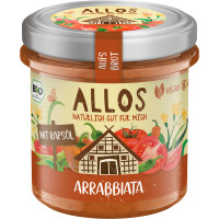 Pastă de smântână arrabbiata fără gluten BIO 140 g