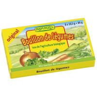 Bulion - cuburi de legume galbene BIO (8 x 10,5 g) 84 g