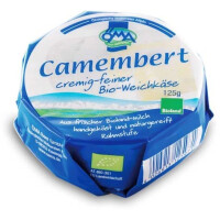 Brânză camembert BIO (50 % grăsime în substanță uscată) 125 g