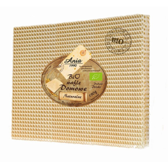 Napolitane naturale de casă fără adaos de zaharuri BIO 190 g