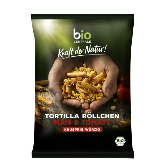 Chipsuri de tortilla cu tomate fără gluten BIO 125 g - BIO Zentrale