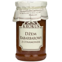 Dulceață de rubarbă cu scorțișoară fără gluten fără zahăr 235 g - Krokus