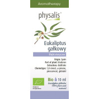 Ulei esențial de eucalipt (Eucalyptus Globulus) BIO 10 ml - Physalis