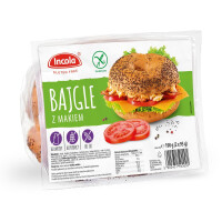 Covrigi cu semințe de mac fără gluten 190 g - Incola