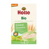 Terci de făină integrală de spelta fără zahăr adăugat de la 5 luni Demeter BIO 250 g - Holle