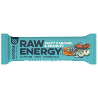 Baton RAW ENERGY caramel sărat - arahide fără gluten 50g