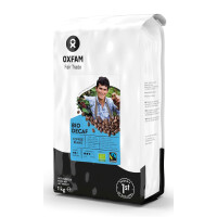 Arabica/Robusta Fair Trade boabe de cafea decofeinizată Bio 1 kg - Oxfam