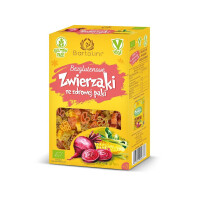 Tăiței de porumb și orez animale colorate fără gluten bio 250 g