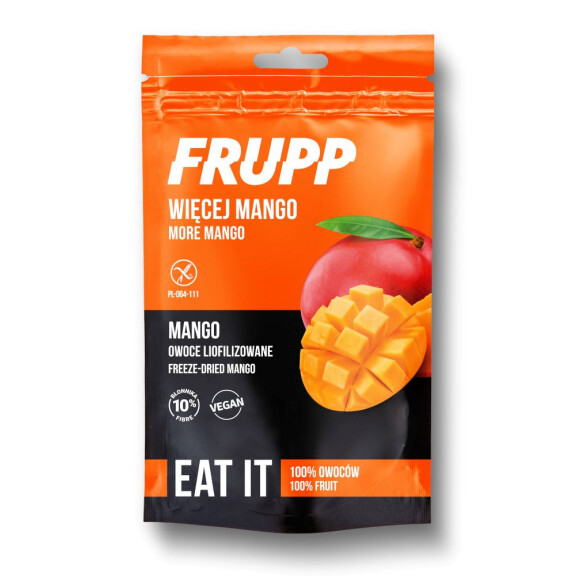 Fructe liofilizate Frupp mango Celiko, 15g