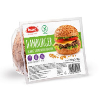 Chifle de hamburger fără gluten cu semințe de in 140 g