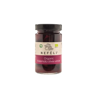 Măsline negre Kalamata cu sâmburi în saramură Bio 300 g (170 g)