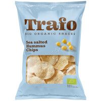 Chipsuri de năut cu sare de mare fără gluten BIO 75 g