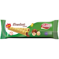 Rondele de porumb umplute cu cremă cu aromă de alune fără gluten 18g - Balila