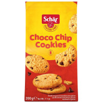 Choco Chip Cookies Biscuiți cu ciocolată fără gluten 200 g Schar