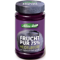 Mousse de afine (75% fructe) BIO 250 g