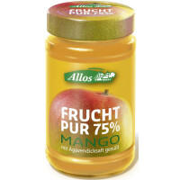 Mousse de mango (75% fructe) BIO 250 g