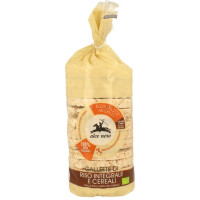 Napolitane de orez organic integral cu 4 boabe BIO 100 g