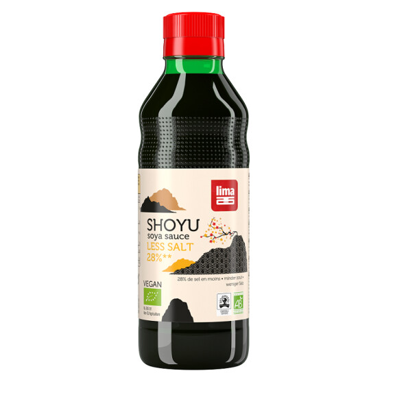 Sos de soia shoyu fără sare BIO 250 ml