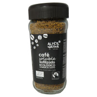 Cafea instant Arabica 100 % comerț echitabil BIO 100 g